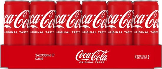 COCA-COLA CANS 0.33 (24) SLEEK