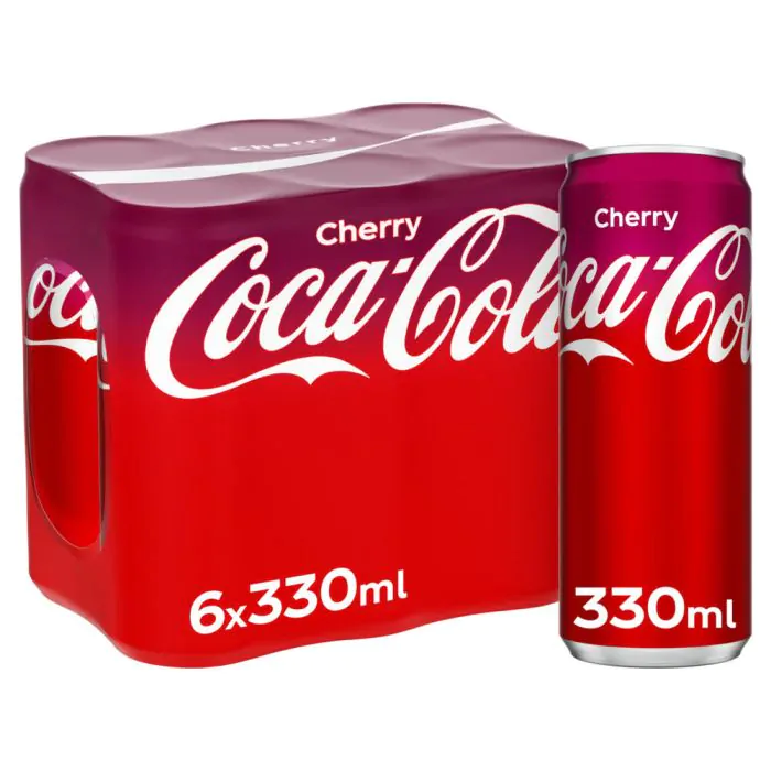COCA-COLA CHERRY CANS 0.33 (6)