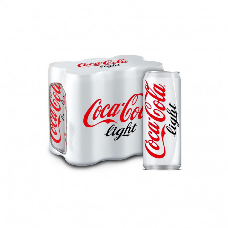 COCA-COLA LIGHT CANS 0.33 (6)