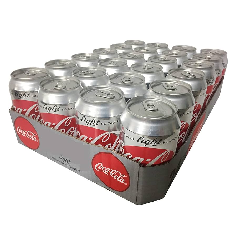 COCA-COLA LIGHT CANS (24) DIK