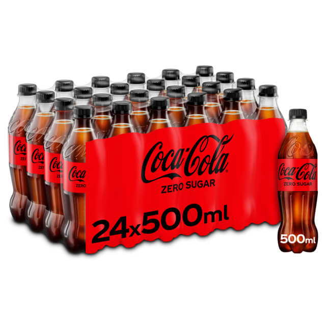 COCA-COLA ZERO 0.5 (24) PET