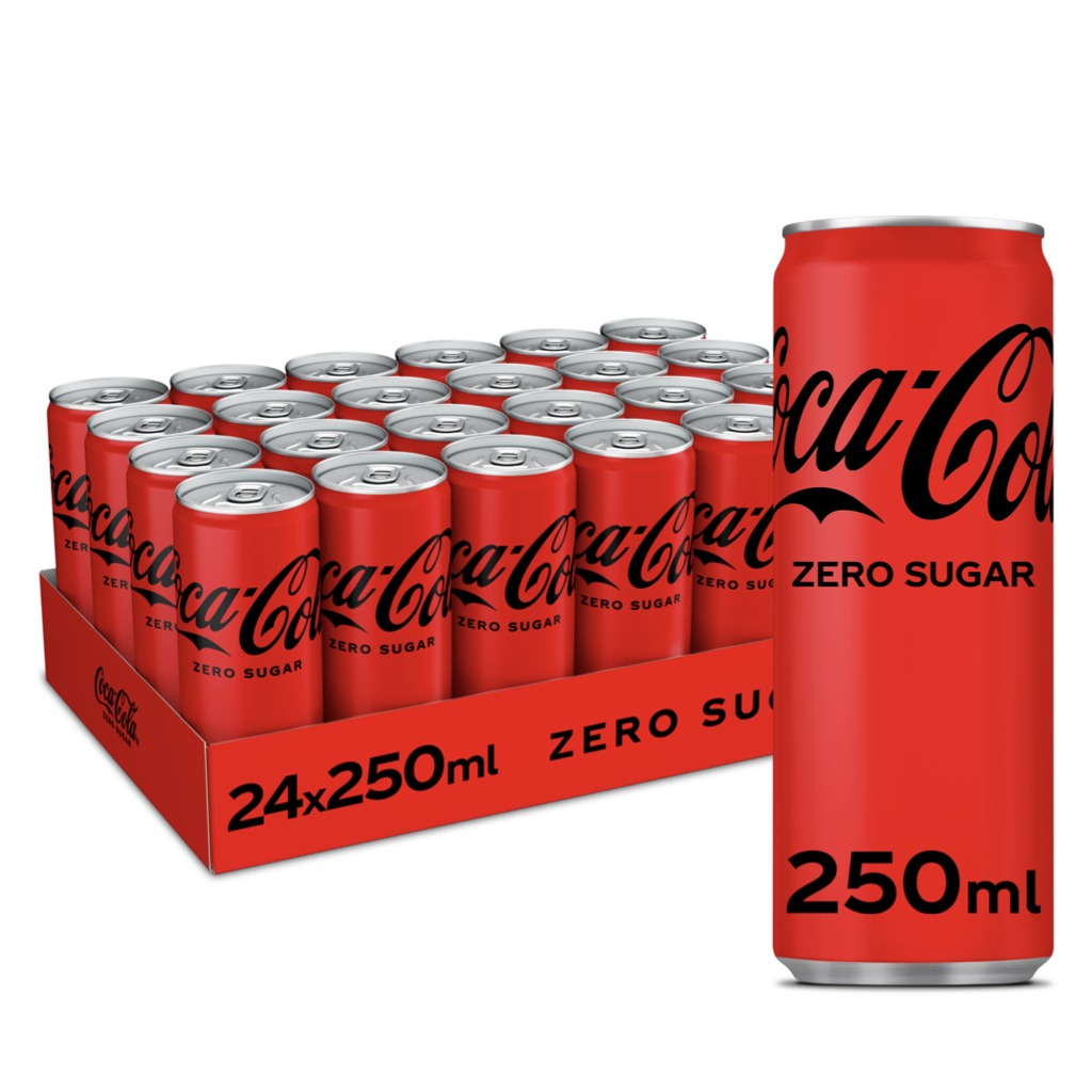 COCA-COLA ZERO CANS 0.25 (24)