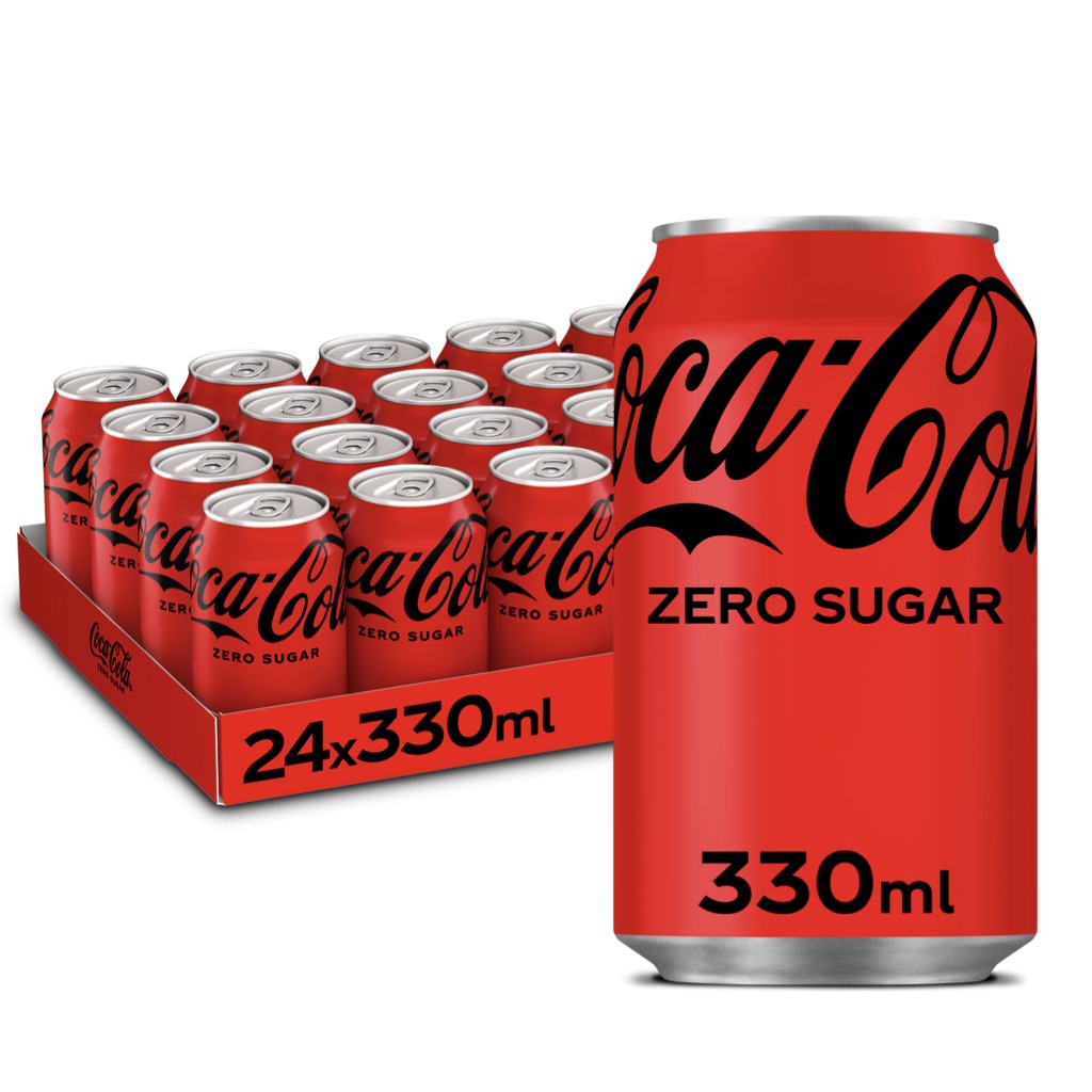 COCA-COLA ZERO CANS (24) DIK