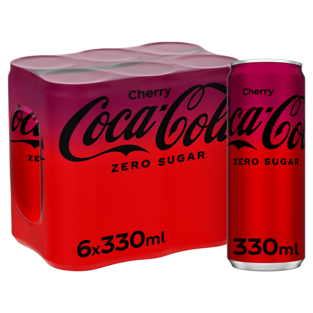 COCA-COLA ZERO CHER CAN 0.33(6