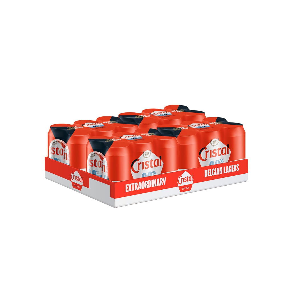 CRISTAL 0.0% CANS 0.33 (24)