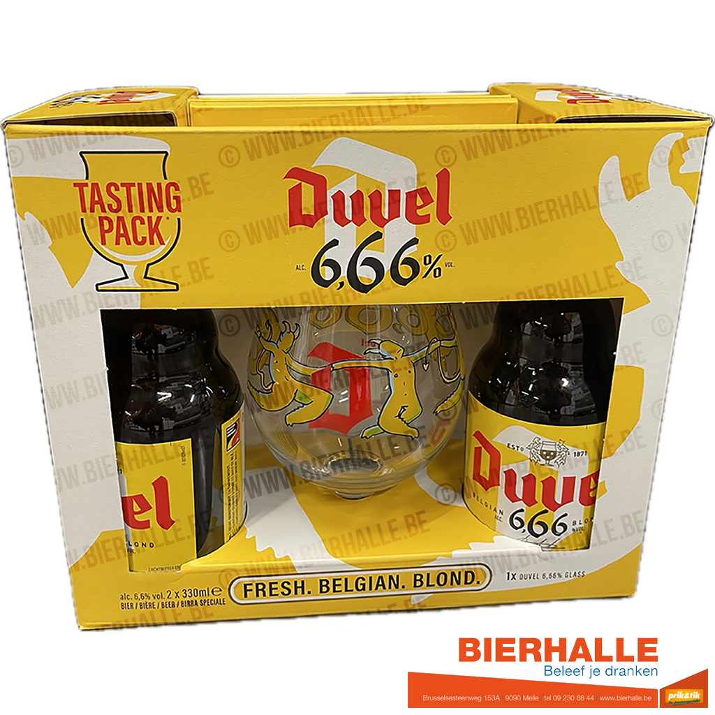DUVEL 6.66% 2 x 1/3 + GLAS
