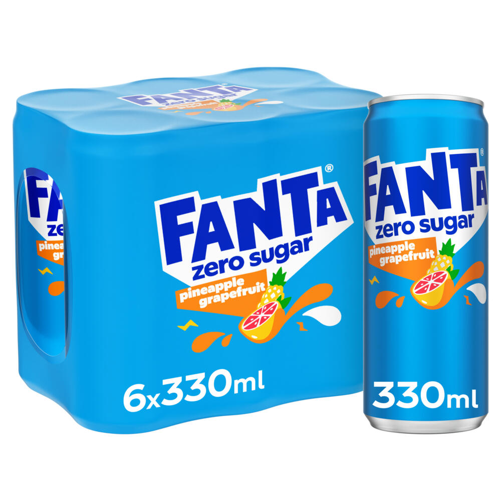 FANTA PINE ZERO CANS 0.33 (6)