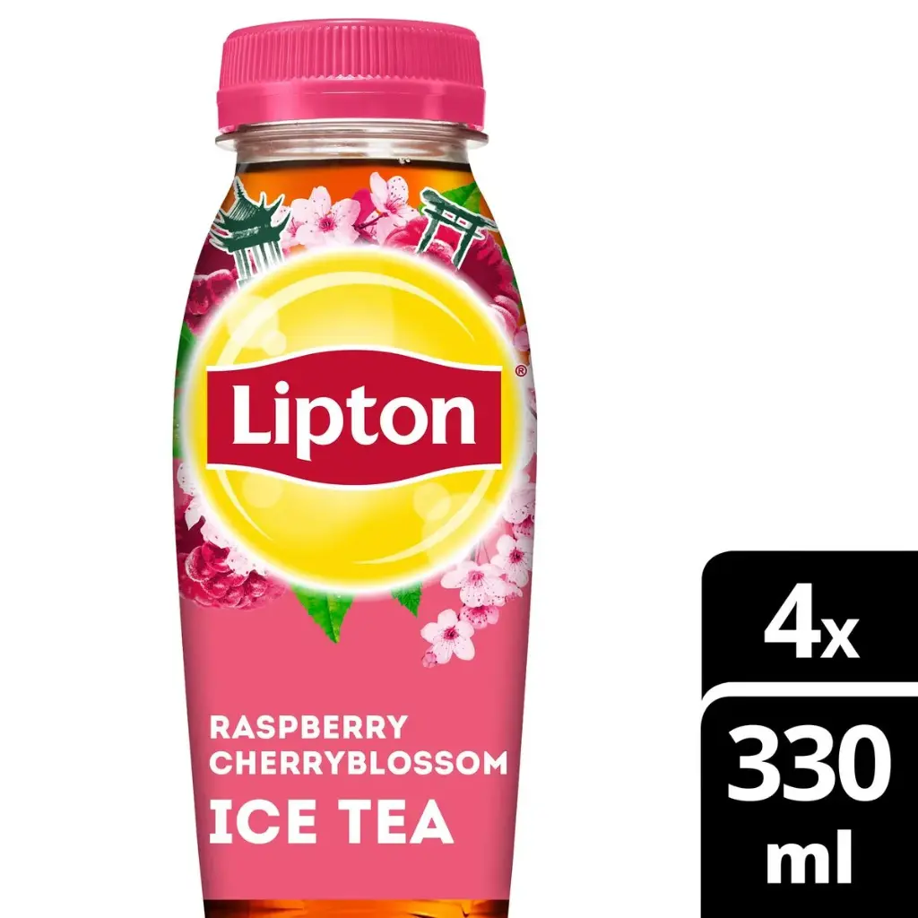 ICE TEA RASPB/CHER PET 0.33(4)