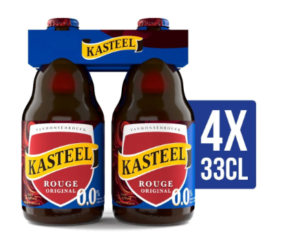 KASTEELBIER ROUGE 0.0% 1/3 (4)