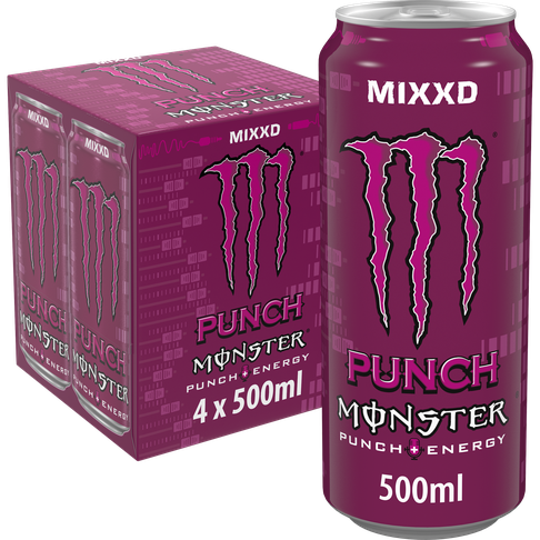 MONSTER CANS 0.5 (4) MIXXD