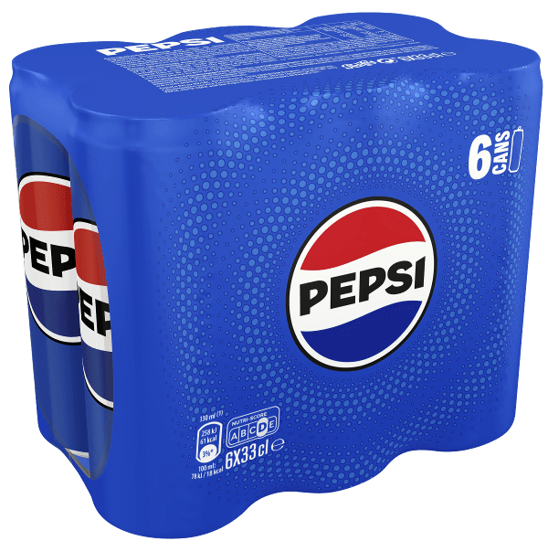 PEPSI CANS 0.33 (6) SLEEK