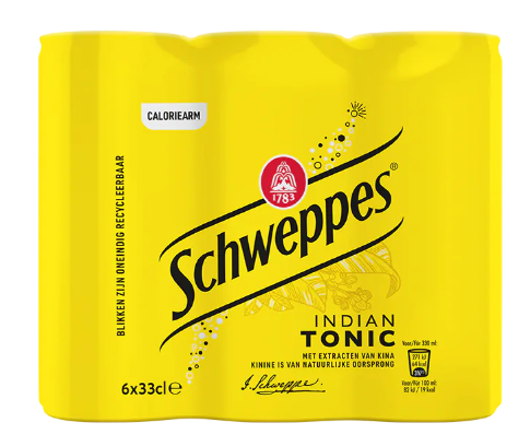 SCHWEP TONIC CANS 0.33 (6)