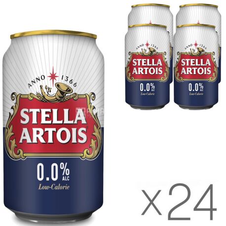 STELLA 0,0% CANS 0.33 (24)