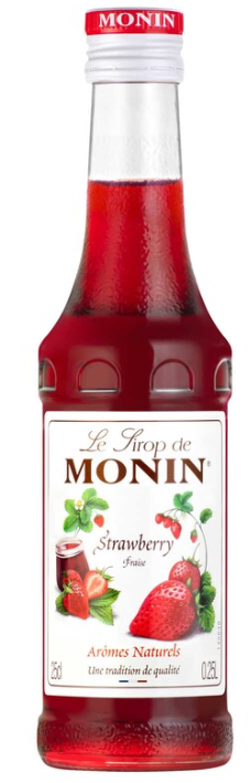MONIN 0.25 FRAISE