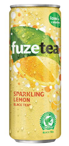 FUZE TEA SP BLACK CAN 0.33