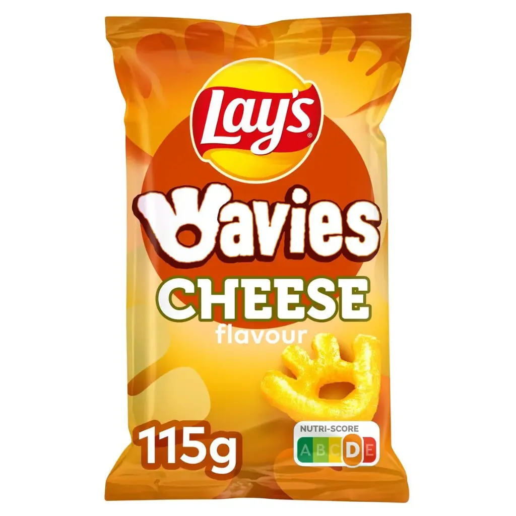 LAYS WAVIES CHEESE 115GR