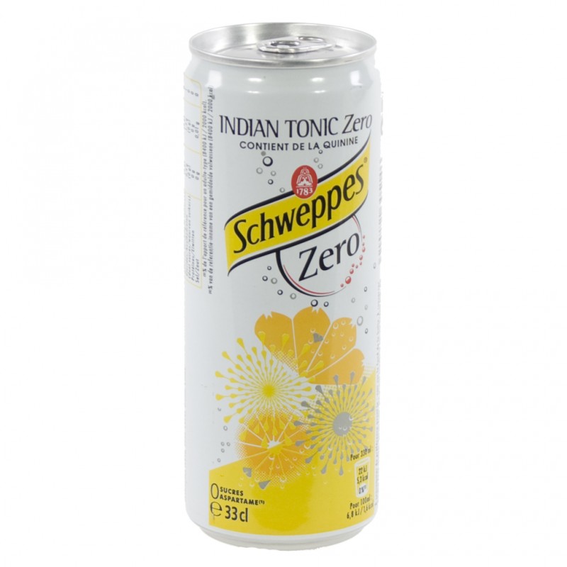 SCHWEP TONIC ZERO CANS 0.33