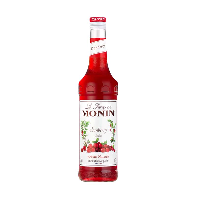 MONIN 0.7 CRANBERRY