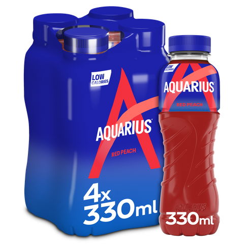 [26240] AQUARIUS 0.33 RED PEACH (4)PET