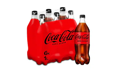[25065] COCA-COLA ZERO 1/1 (6) PET