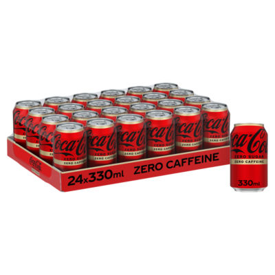 [16998] COCA-COLA ZERO CAFVR CANS (24)