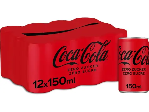 [26132] COCA-COLA ZERO CANS 0.15 (12)
