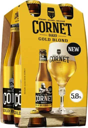 [12442] CORNET 1/3 GOLD BLOND 5.8% (4)