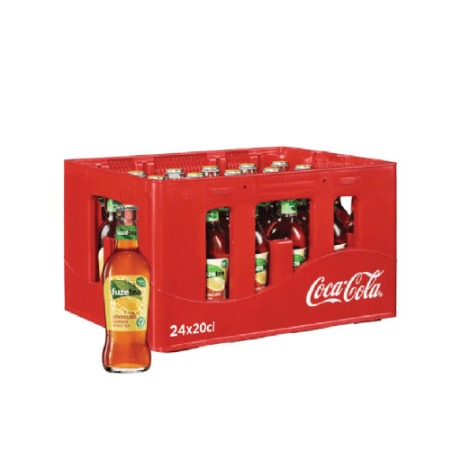 [25484] FUZE TEA 1/5 SPARK BLACK GLAS (24)