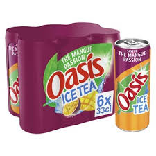 [23115] OASIS CANS 0.33 (6) MANGO/PASS