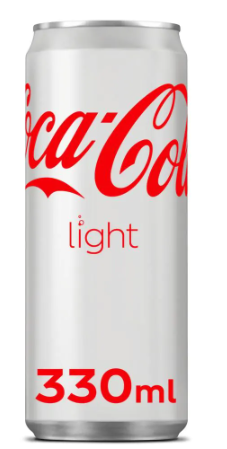 [24005_S] COCA-COLA LIGHT CANS SLEEK