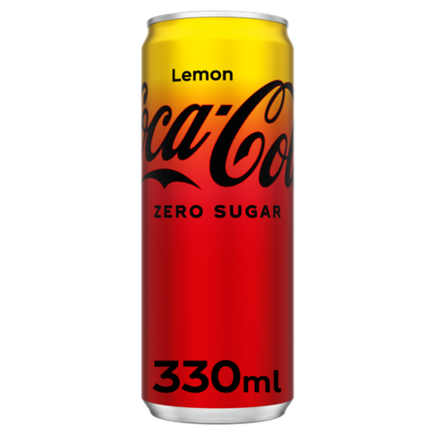 [25149_S] COCA-COLA ZERO LEMCANS 0.33