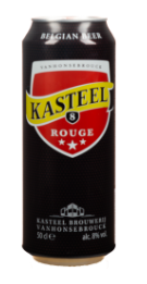 [10859_S] KASTEELBIER ROUGE CAN 0.5