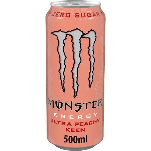 [26401_S] MONSTER CANS 0.5 PEACH KEEN