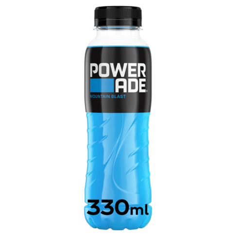 [25789_S] POWERADE AQ 0.33 BLUE PET