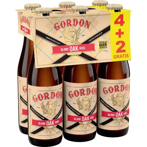 [12387] GORDON BLOND OAK A 1/3 (6) 4+2